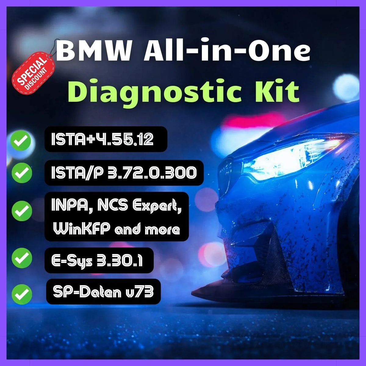Ultimate BMW Full Workshop Software Diagnostic Package & Coding Suite | INPA, ncs Expert, WinKFP, Tool32, ISTA |+Installation Video