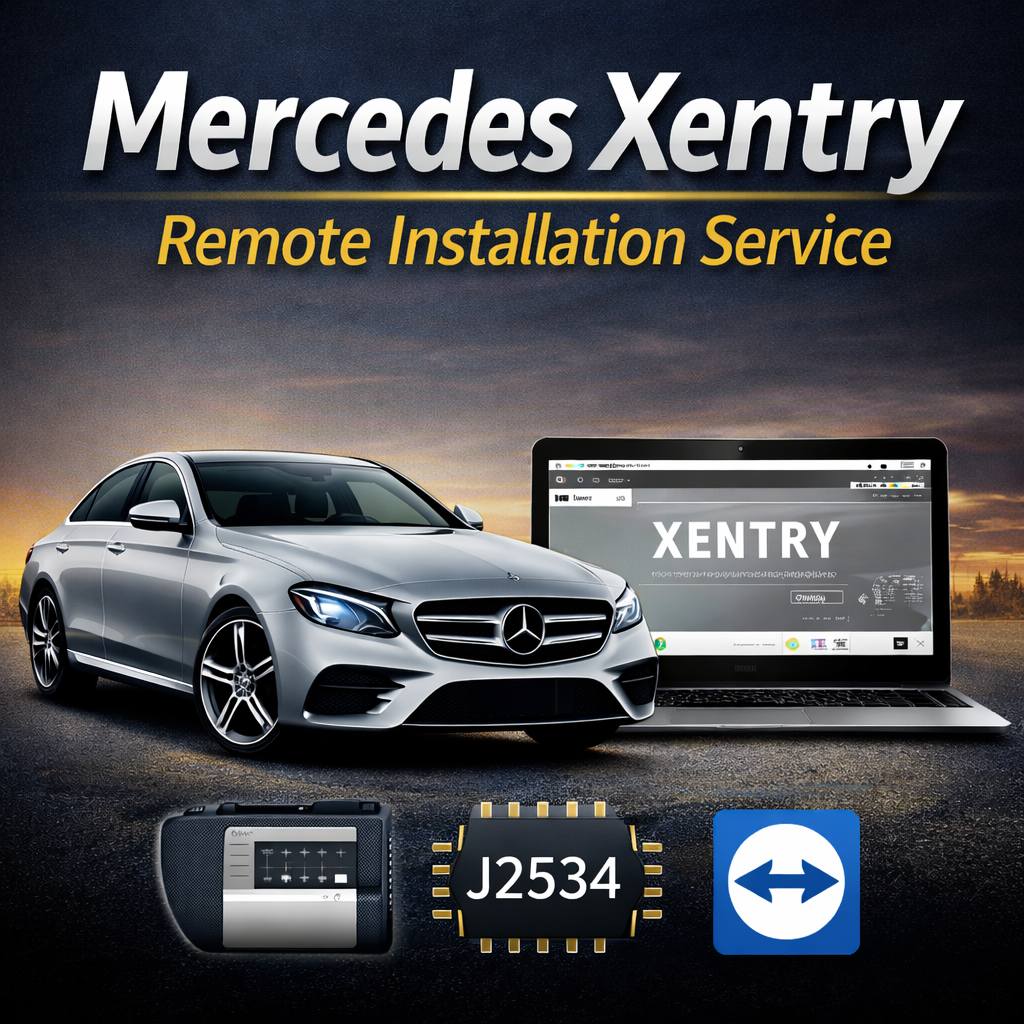 Mercedes Benz Diagnostics and Coding Laptop Tool Latest Software Xentry Full Kit